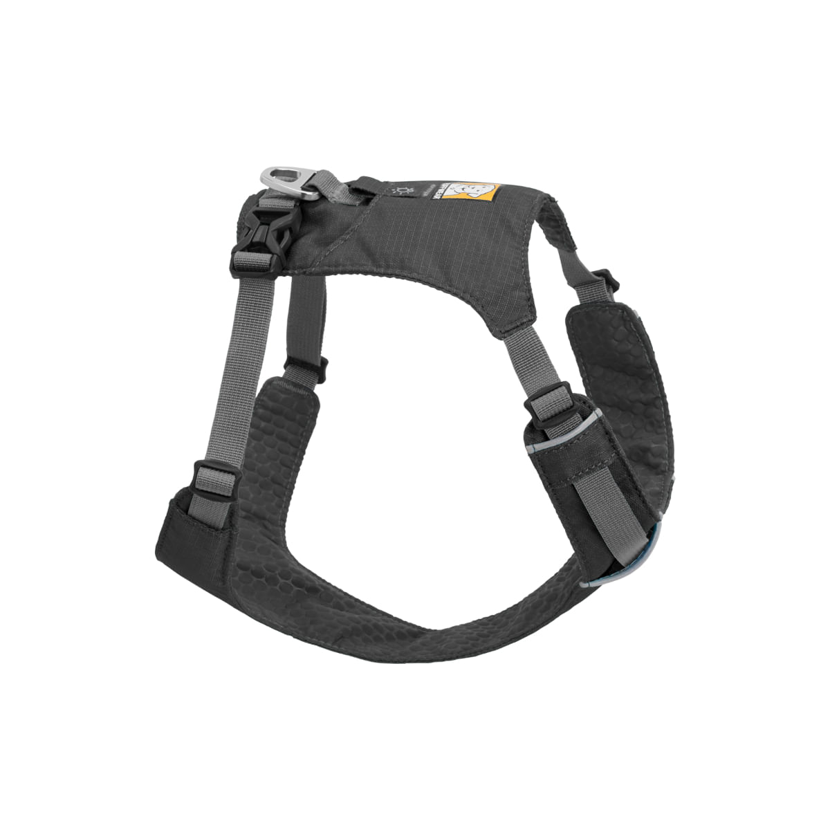 RUFFWEAR Hi & Light, ham prindere spate câini, ajustabil, reflectorizant RUFFWEAR Hi & Light Twilight Gray, ham prindere spate câini, ajustabil, reflectorizant, gri, S(56-69cm) - 1 | YEO